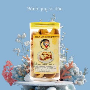 Bánh Quy Sò nhân Dứa 280 g.